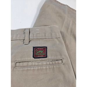 Duxbak vintage pleated chino pants career casual khaki tag (38x30 real)